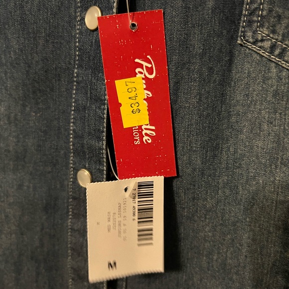 Women’s Panhandle Denim Cactus Pearl Snap (BRAND NEW) - Picture 4 of 4